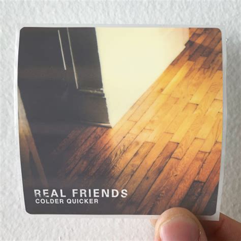 Real Friends composure Album Cover Sticker Album Cover Sticker