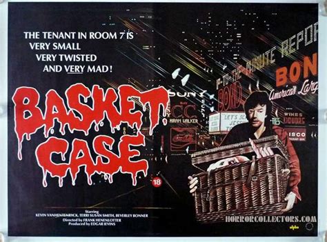 BASKET CASE BRITISH QUAD POSTER - Horror Collectors