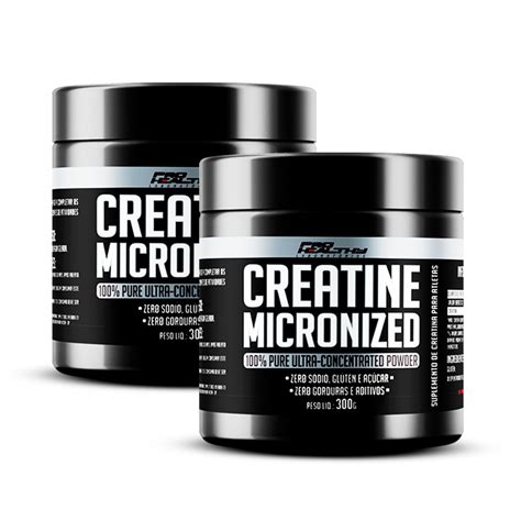 2x Creatina Micronizada Pote De 300g Pro Healthy Pro Healthy