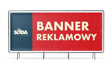 Baner REKLAMOWY 150x70cm Gotowy Do Powieszenia Drukarnia SODA Druk