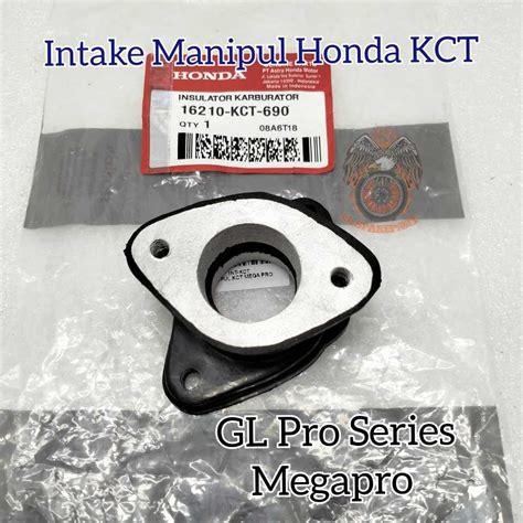 Jual Intake Manipul Honda Intek Manipol Karet Asli Original Megapro Gl