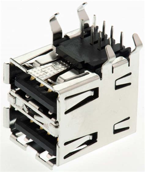 Te Connectivity Right Angle Through Hole Socket Type A