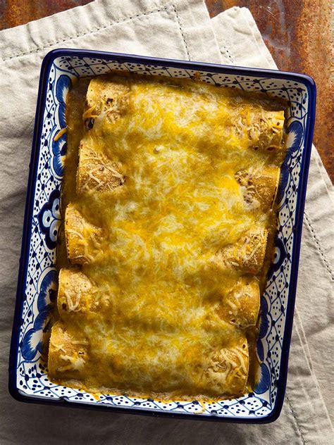 Green Enchiladas Recipe Green Chile Enchiladas Hank Shaw