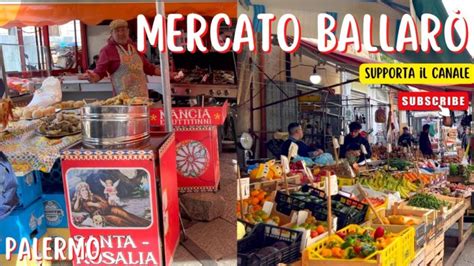 Scopri la mappa del Mercato Ballarò di Palermo un tesoro di sapori e