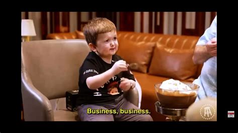 Hasbulla saying Business Business 😂 - YouTube