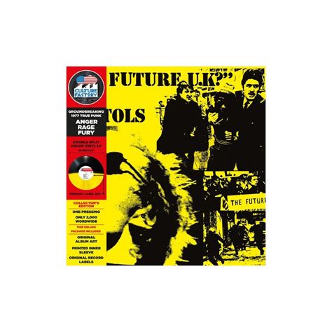 Sex Pistols No Future U K Lp Color Vinyl Limited Edition RSD 2021