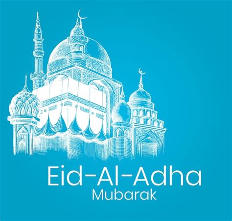 Hermoso Vector De Fondo Bakrid Isl Mico Tradicional De Eid Al Adha