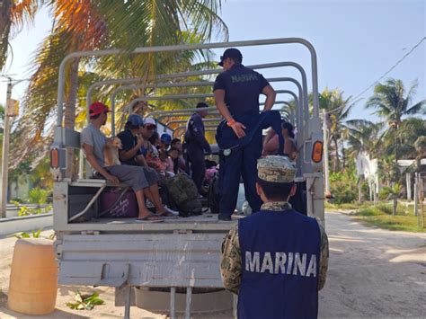 Elementos De La Marina Refuerzan Acciones Ante La Llegada De Hurac N