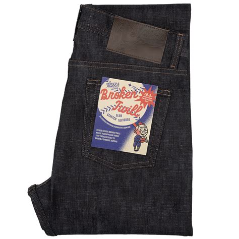 Broken Twill Slub Stretch Selvedge Naked Famous Denim