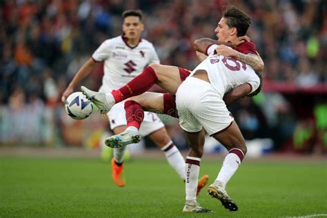 Pelota Serie A Match Day Como Estadio Roma Vs Fc