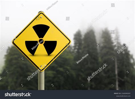 Nuclear Radioactive Danger Sign Forest Exclusion Stock Photo 2160090287 | Shutterstock