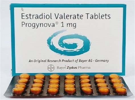 Progynova 1 Mg Estradiol Valerate Tablets At Rs 332strip