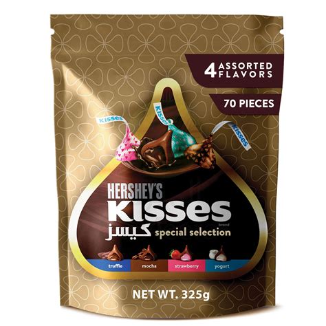 Al Meera Consumer Goods Qpsc Chocolate Hersheys Kisses Special Selection 325g