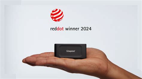 El Ssd Externo Kingston Xs Gana El Prestigioso Red Dot Design Award