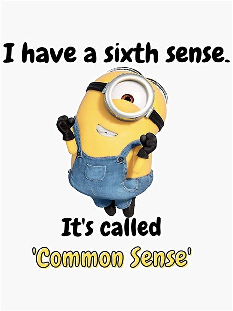 Common Sense Meme Sticker For Sale By Love Ra Redbubble