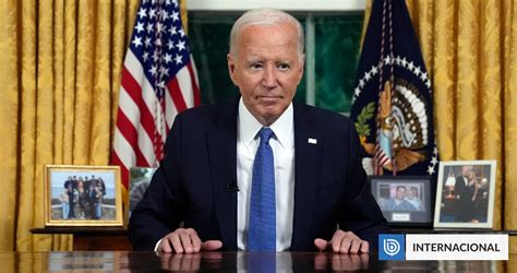 Joe Biden Afirma Que Se Retir De La Carrera Presidencial Por La