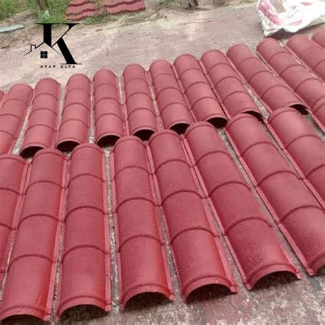 Jual Nok Genteng Metal Pasir Merah Karpus Genteng Atap Genteng