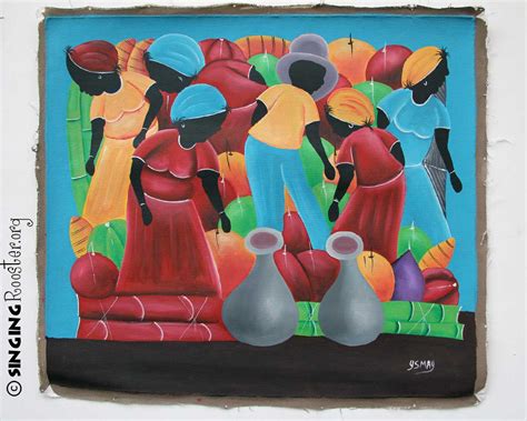 Buy Haitian Paintings online: variety of sizes, scenes, colors