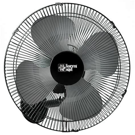 Ventilador Turbo M1 Preto De Parede 50cm Bivolt LOREN SID 1062