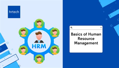 7 Basics Of Human Resource Management Hrtech Blogs