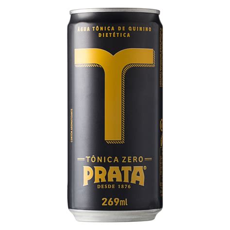 TÔNICA PRATA ZERO LATA 269ML C 06 Distribuidora Hideal