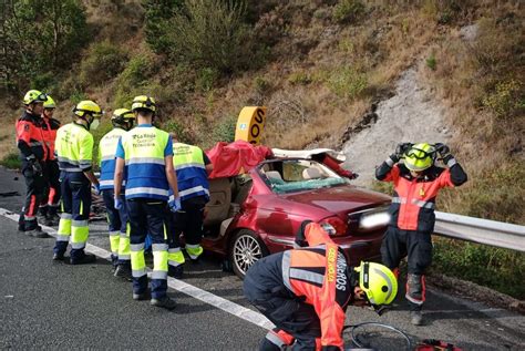 Una Persona Resulta Herida En Un Accidente En La Ap 68 En Haro