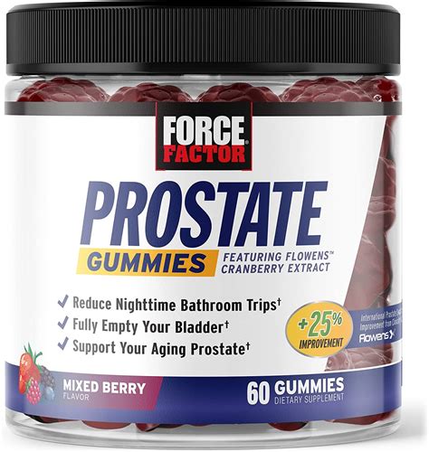 Force Factor Prostate Gummies, Saw Palmet... Wholesale | Palletfly