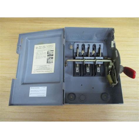 Westinghouse Hu Heavy Duty Safety Switch Ser A New No Box Mara