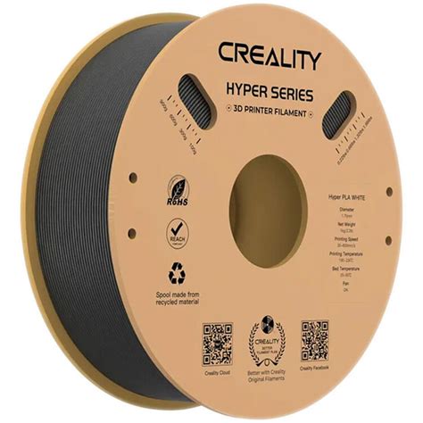 Creality Hyper Series Pla 3d Printing Filament Hyper Pla Black