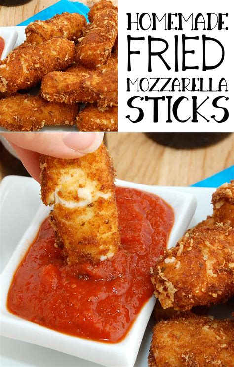 Homemade Fried Mozzarella Sticks Recipe | Sweet Pea's Kitchen