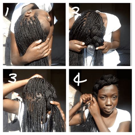 Ways To Style Box Braids