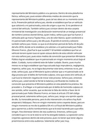 Guion Primera Declaración derecho penal PDF Descarga Gratuita