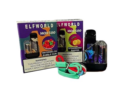 POD DESCARTÁVEL ELFWORLD MO8500 8500 PUFFS ELFWORLD Best Vape Brasil