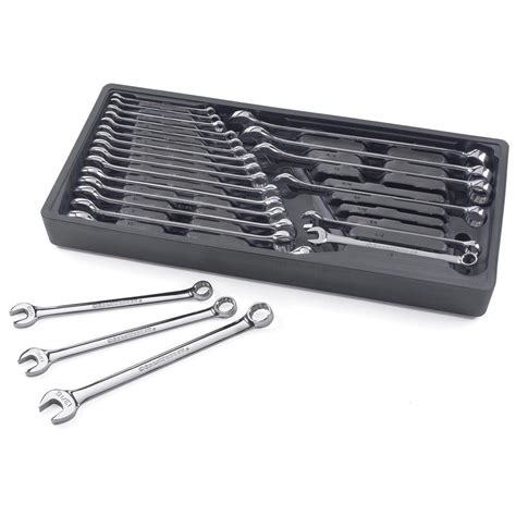 GearWrench SAE Combination Wrench Set (24-Piece)-81900 - The Home Depot