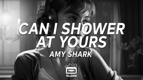 Amy Shark Can I Shower At Yours Lyrics Youtube