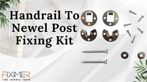 Handrail To Newel Post Fixing Kit Fiximer