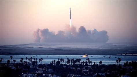 VIDEO Nueva Prueba De La Colosal Nave Espacial De SpaceX Termina Con