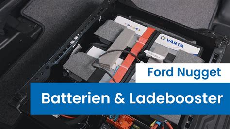 Ford Nugget Batterien Und Ladebooster YouTube