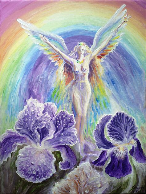 Iris the rainbow goddess by CORinAZONe on DeviantArt