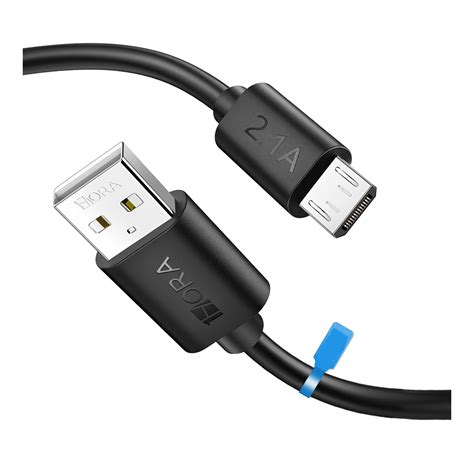 1hora V8 Series Micro Usb To Type B Cable 1m Black Cab177n