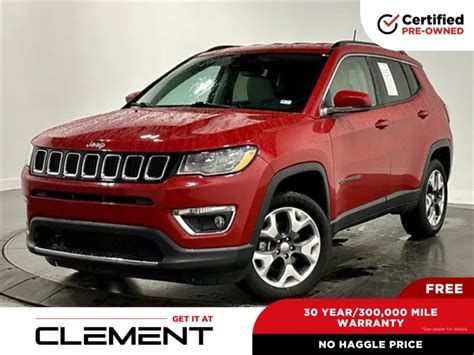 Used 2021 Jeep Compass Limited For Sale In Florissant Mo Vin 3c4njdcb5mt511249