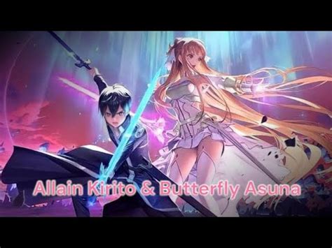 Rov Mod Skin Rov Allain Kirito Butterfly Asuna Youtube