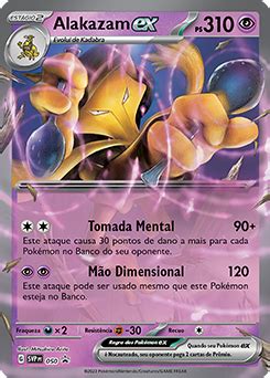 Alakazam Ex Escarlate E Violeta Promo Banco De Dados De Cards Do