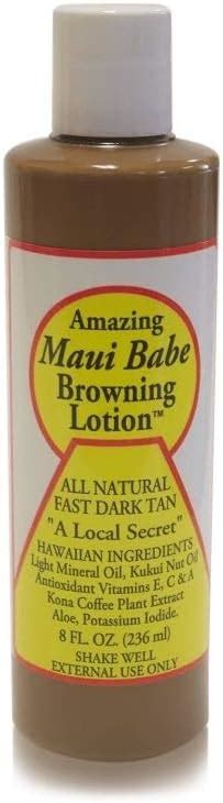 Amazon Maui Babe Browning Lotion 8oz 3 Pack Tanning Oils