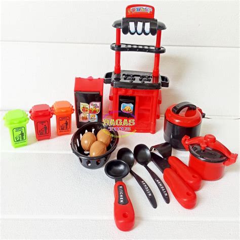 Jual Mainan Anak Perempuan Masak Masakan Set Alat Dapur Kitchen Cook