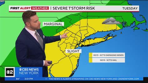 First Alert Forecast Yellow Alert In Effect For Thunderstorms Youtube