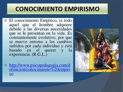 Conocimiento Empirico