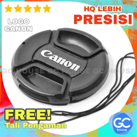 Jual Lenscap Canon Mm Canon Tutup Lensa Hq Premium Lens Cap