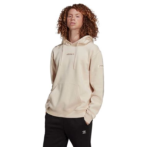 Adidas Originals Sweat à Capuche Trefoil Linear Gris Dressinn