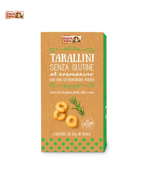 Tarallini Al Rosmarino Senza Glutine Con Olio Extravergine Doliva